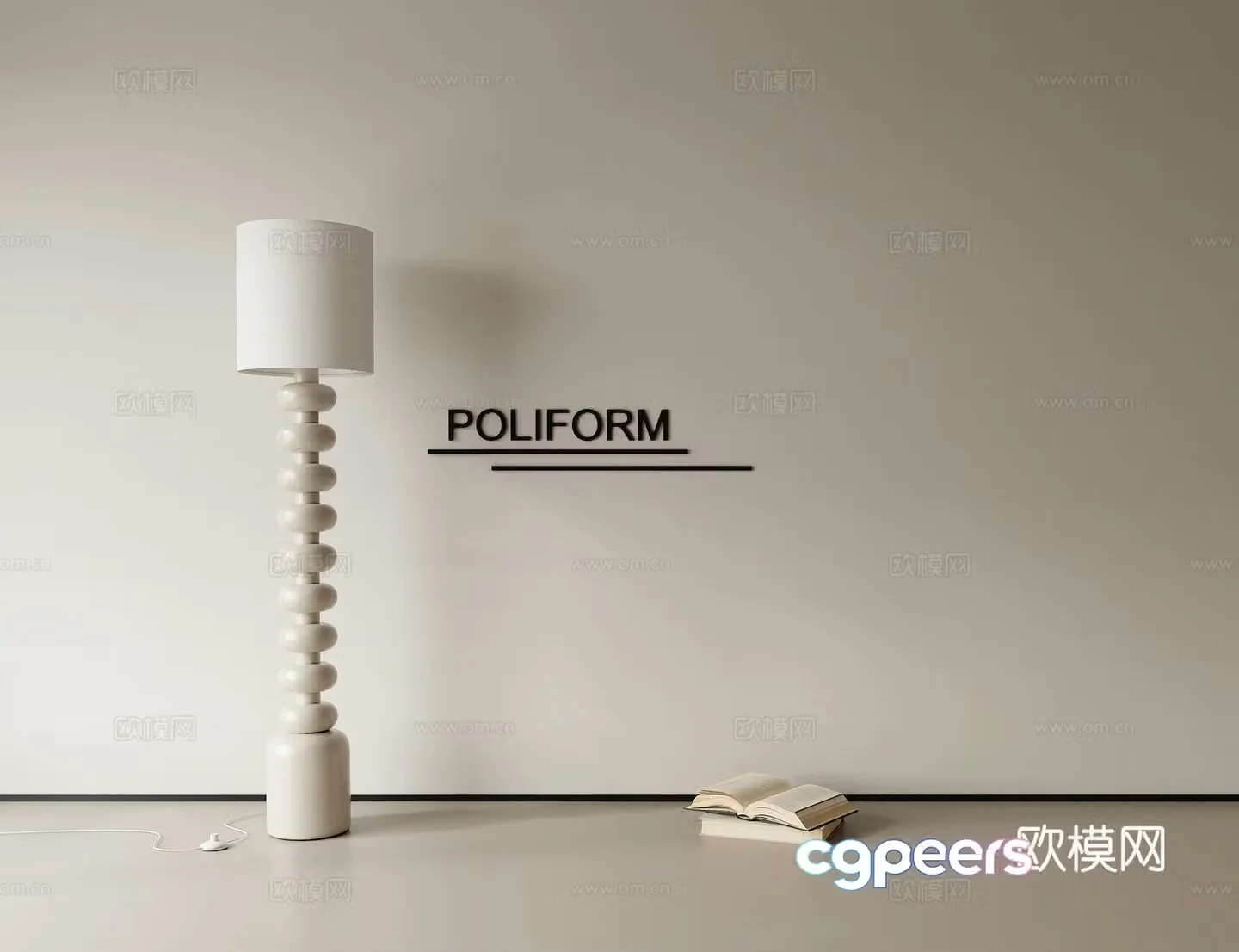 Floor lamp 3d model