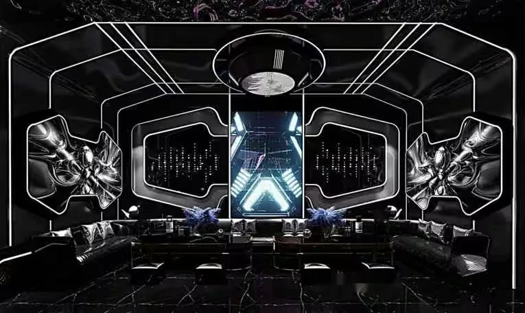 Modern Futuristic Room 3D Model – 15836 – CORONA Render