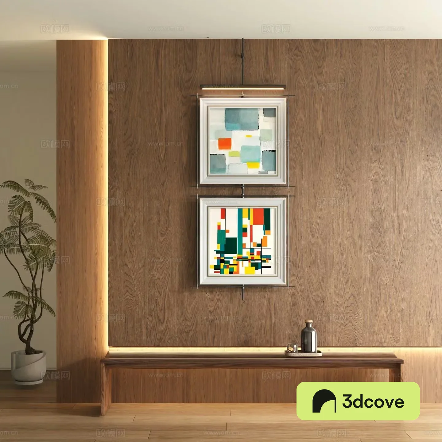 New Chinese style abstract painting decorative painting