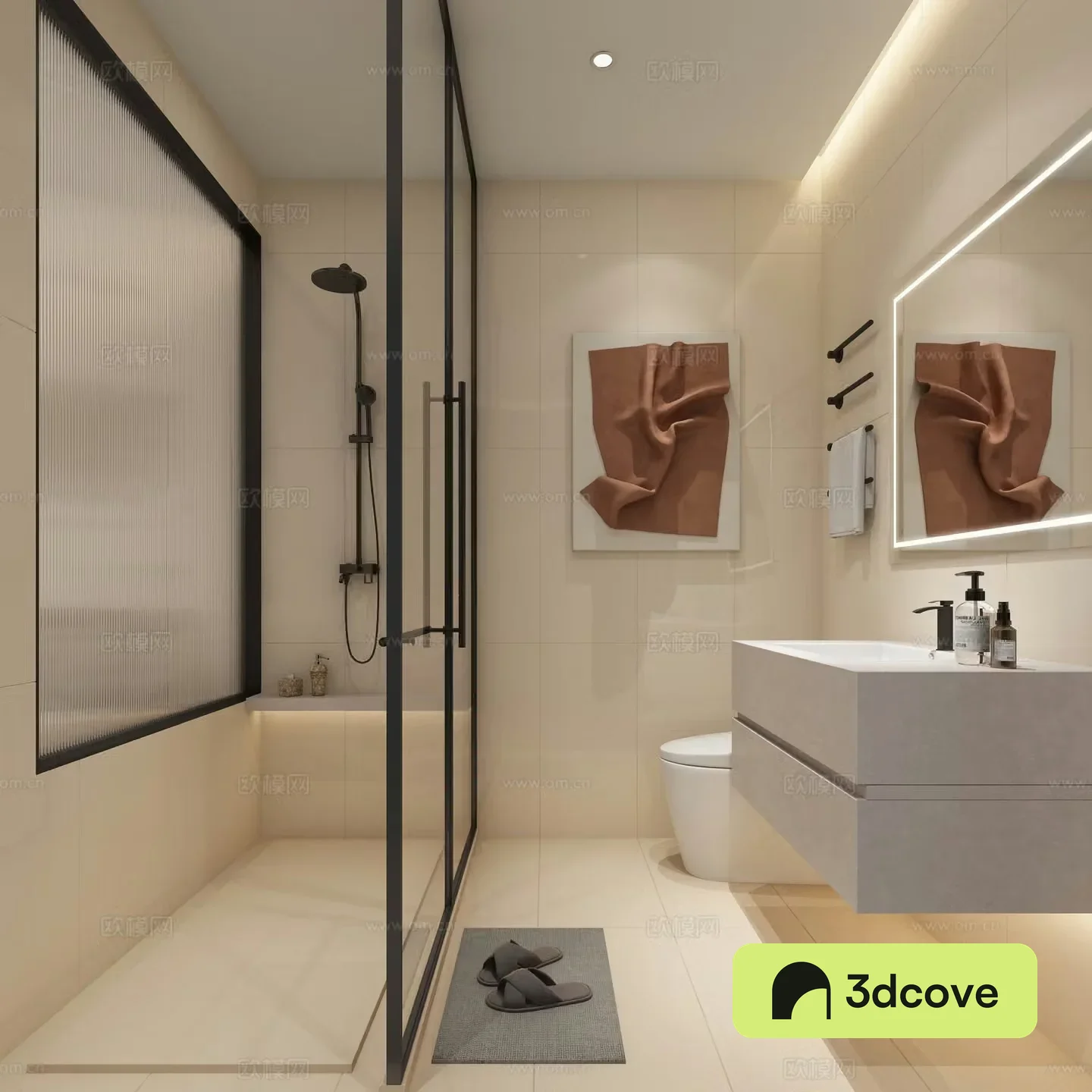 Modern bathroom