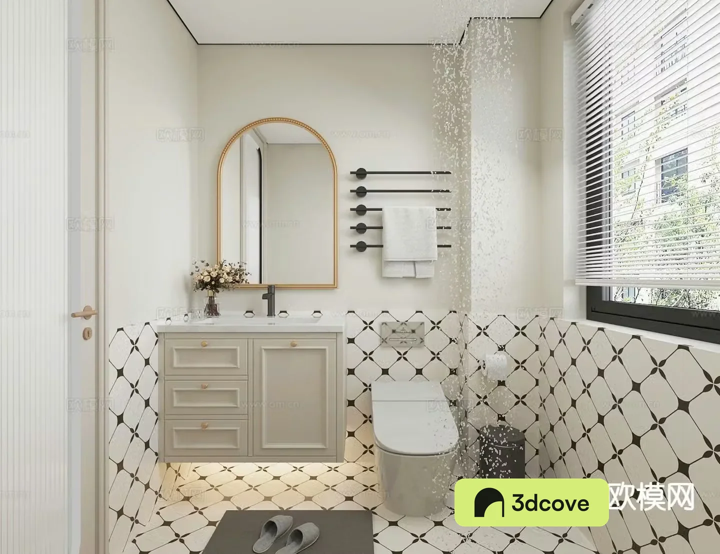 French bathroom
