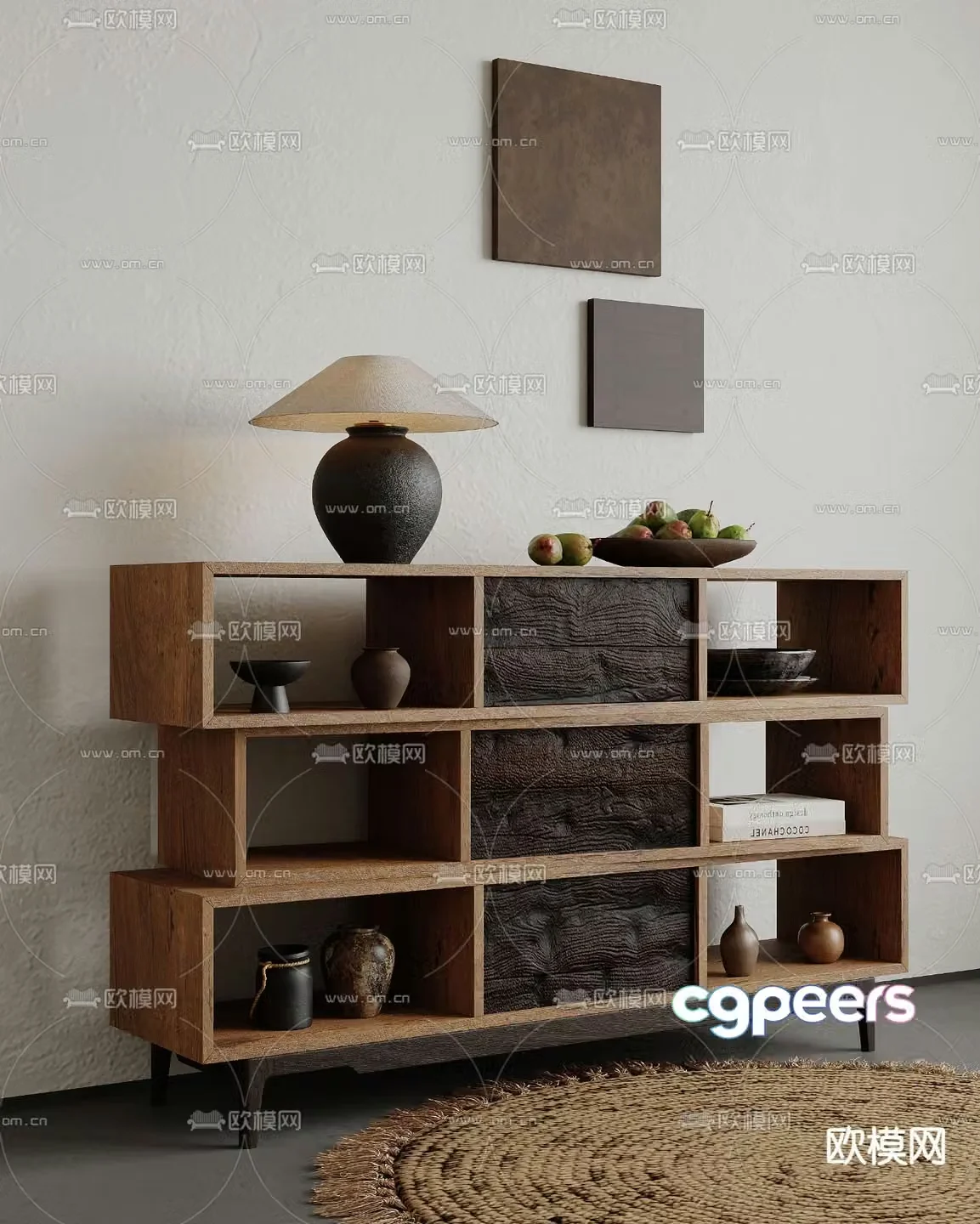 Wasabi Wind Entrance Cabinet 3D Model