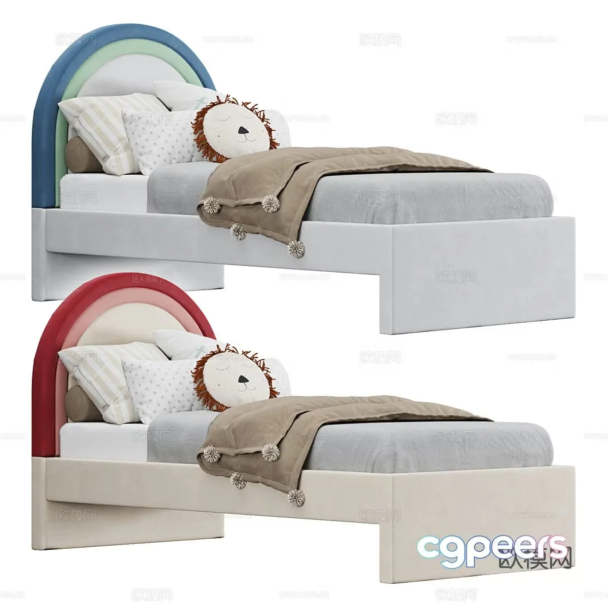 Children’s bed 3d model