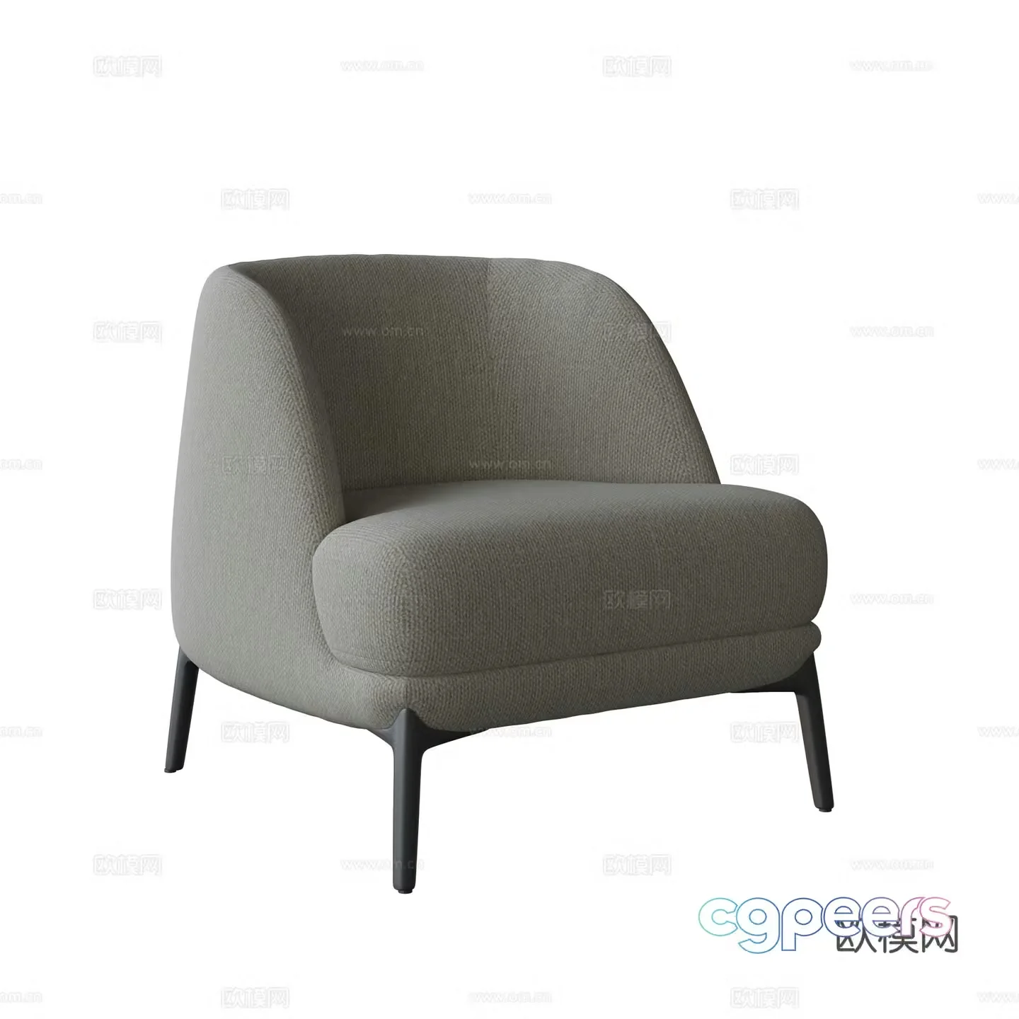 Modern sofa 3d model