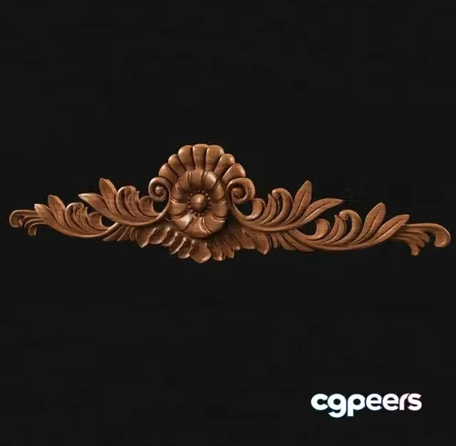 3ds Max Free – Carved furniture Decor