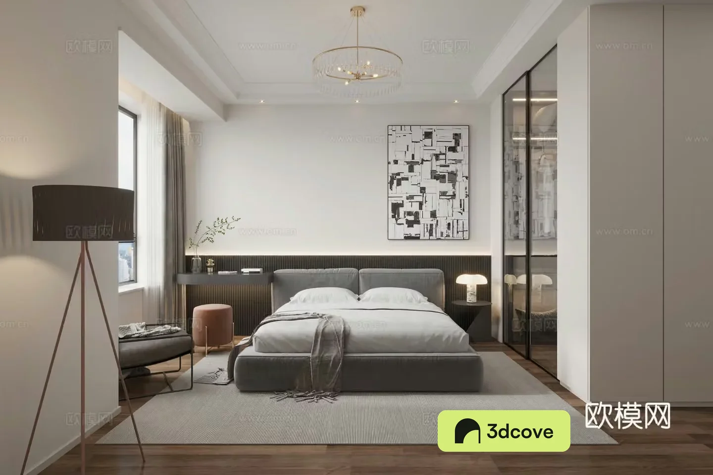 Modern bedroom