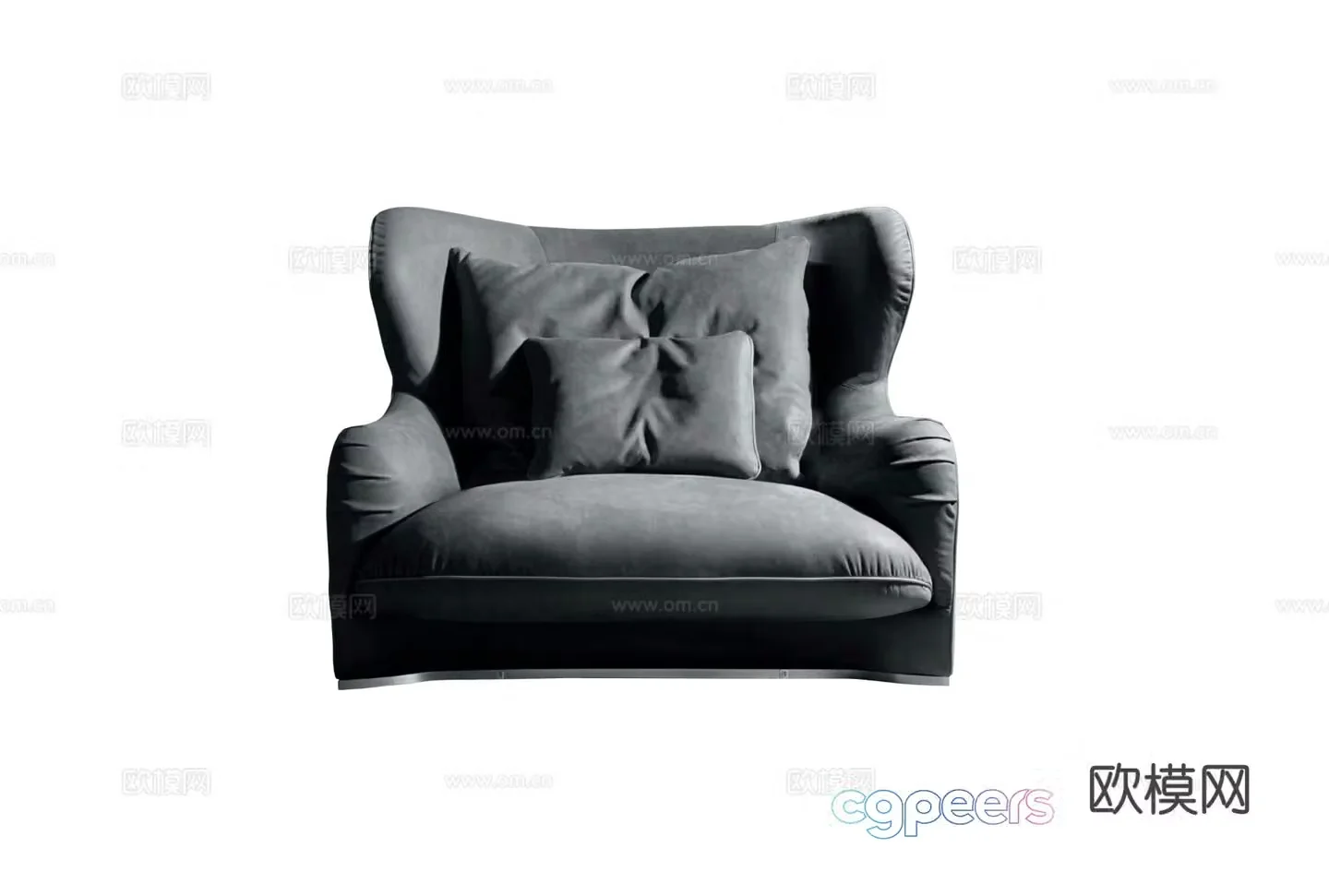 Visionnaire BALANCE Single Sofa 3D Model