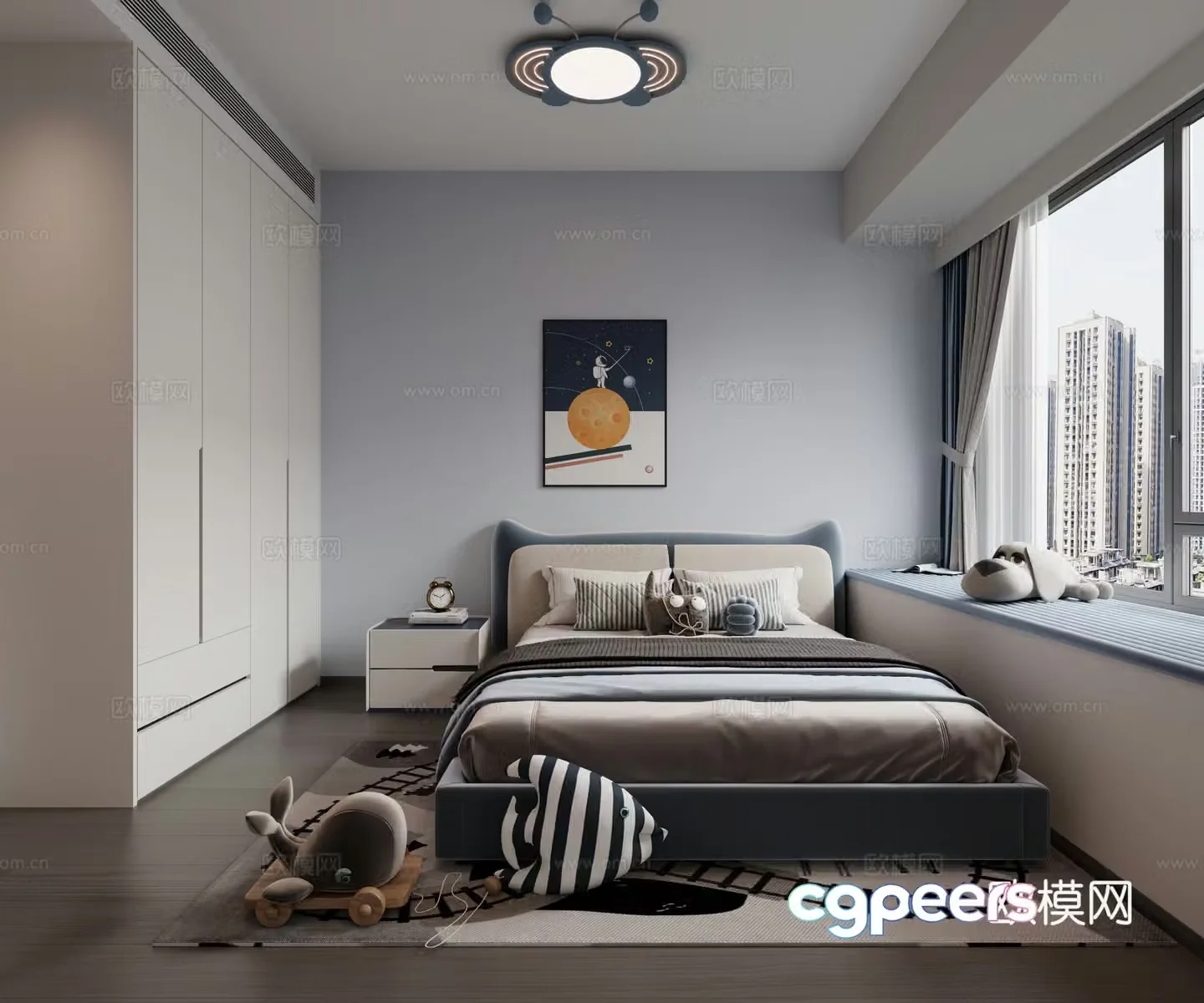 Children’s room 3d model