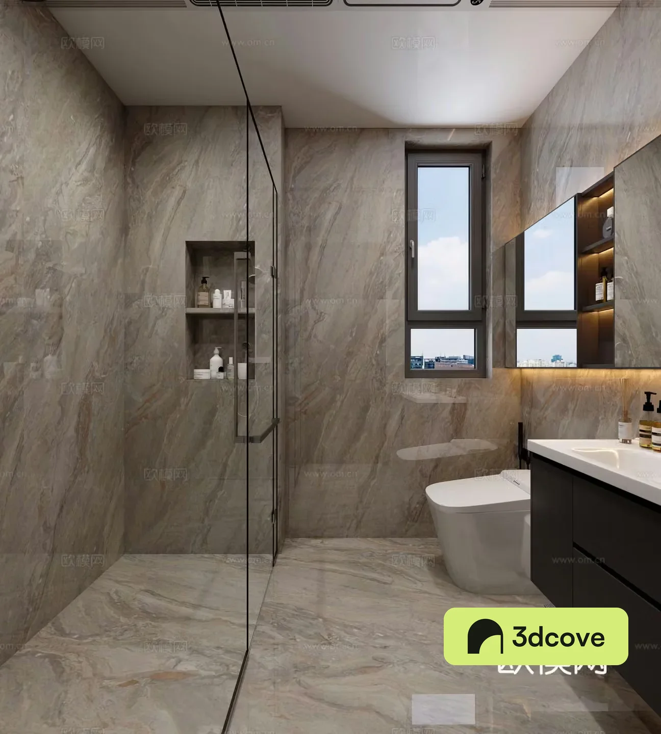 Modern bathroom