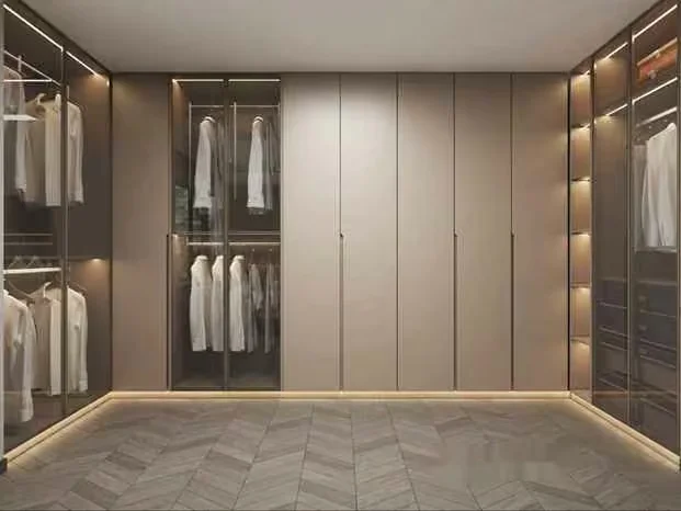 Modern Lighted Closet 3D Model – 390 – VRAY Render
