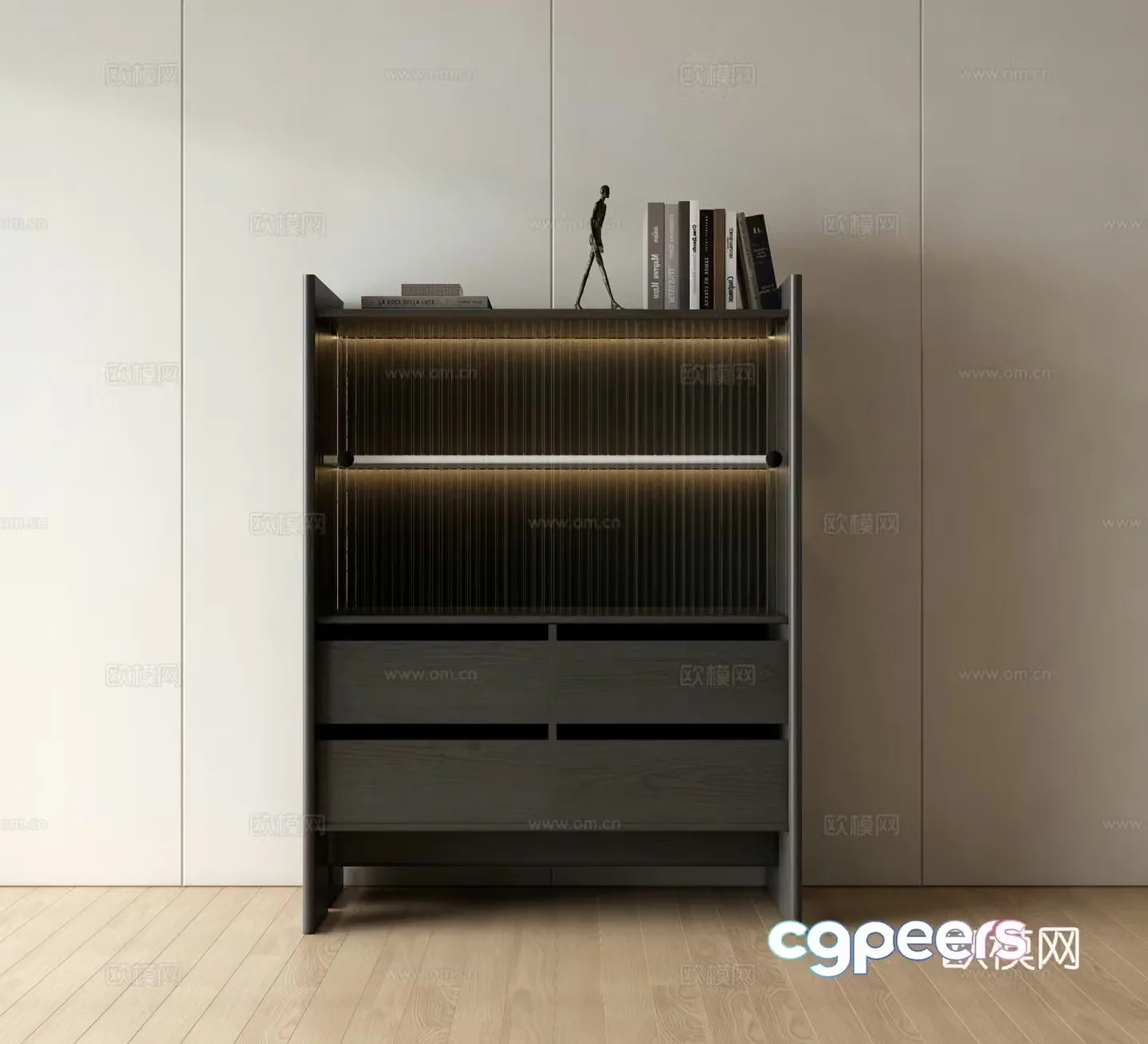 Modern sideboard sideboard chest of cupboard 3d model
