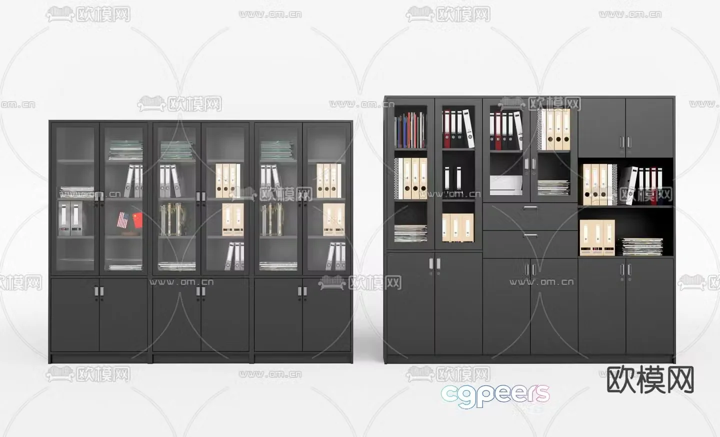 File cabinet information cabinet filing cabinet office cabinet 3d model