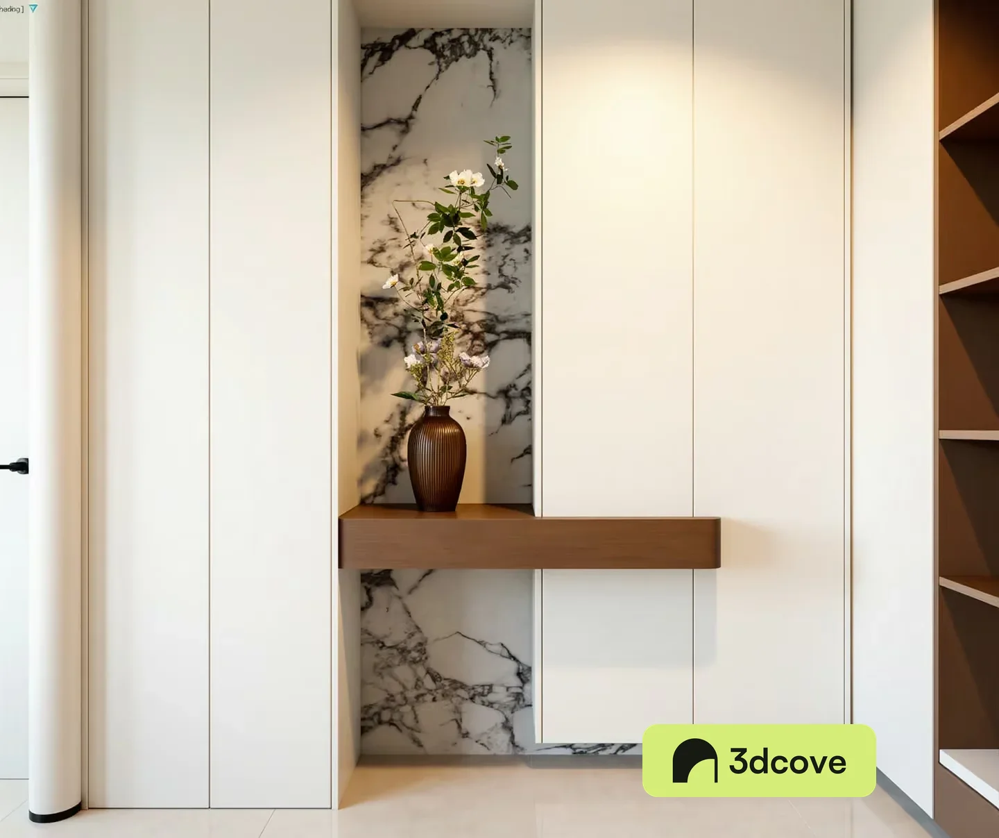Modern White Cabinet