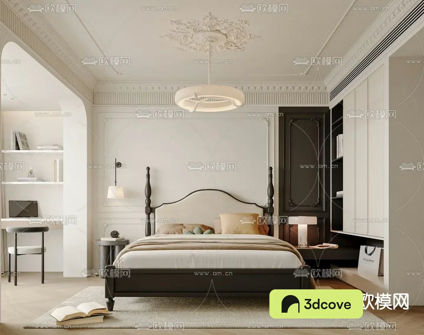 French bedroom master room