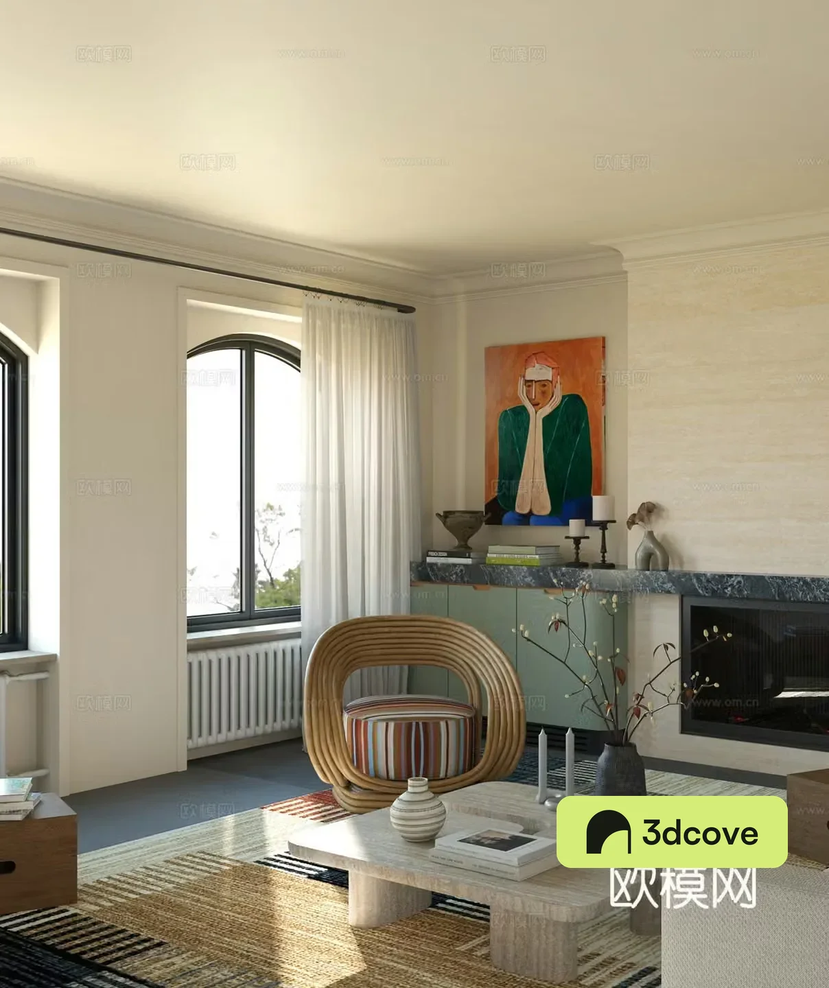 Modern living room