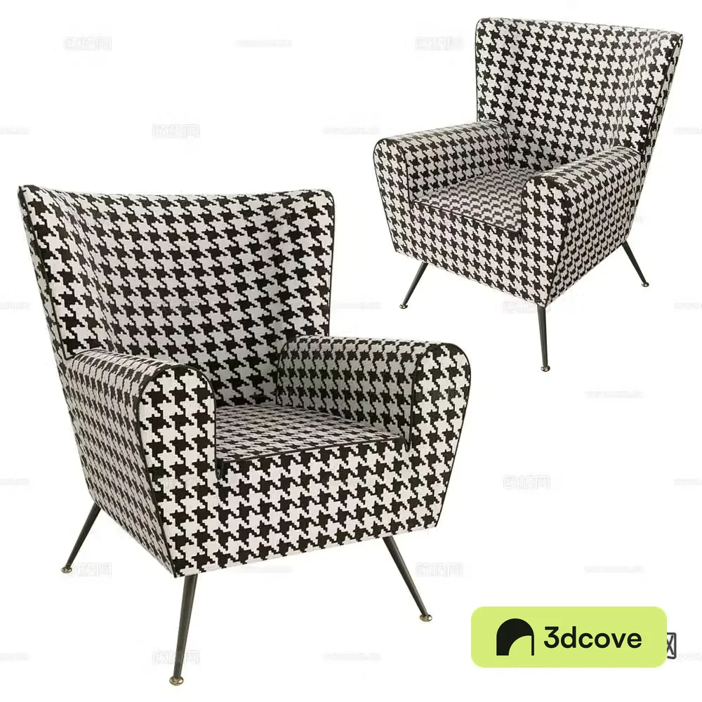 Pop Label American Chair Thousand Bird Sofa Chair Leisure Chair