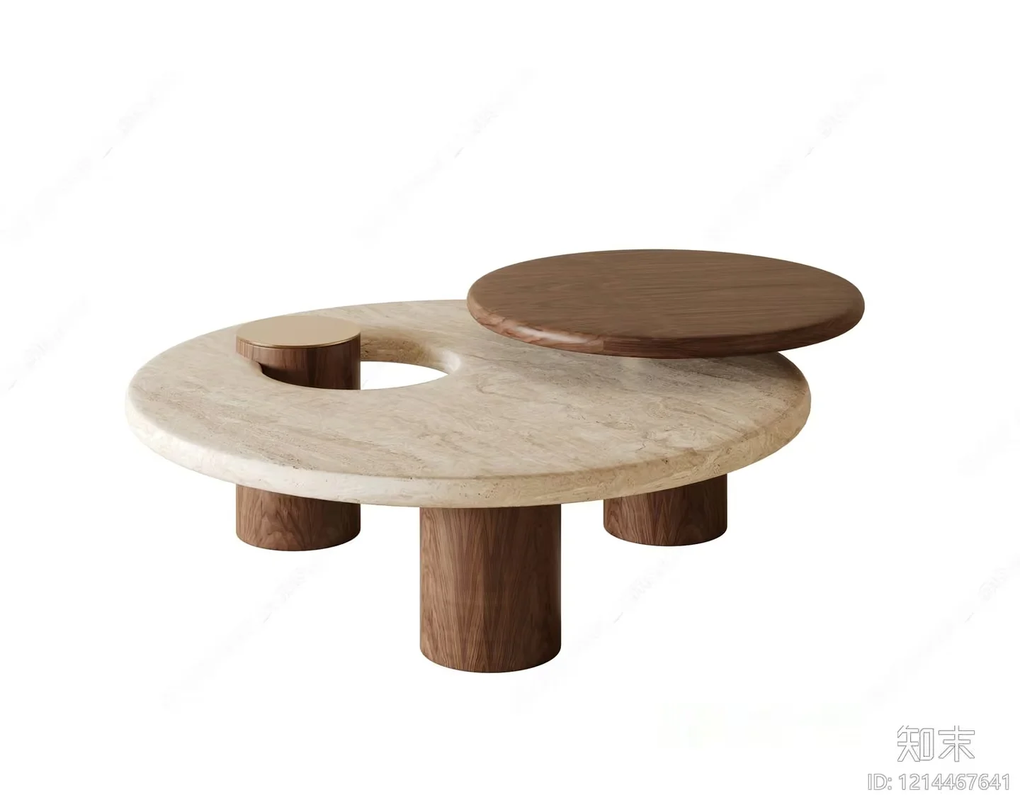 Modern Minimalist Table 3D Model – 11601 – VRAY Render