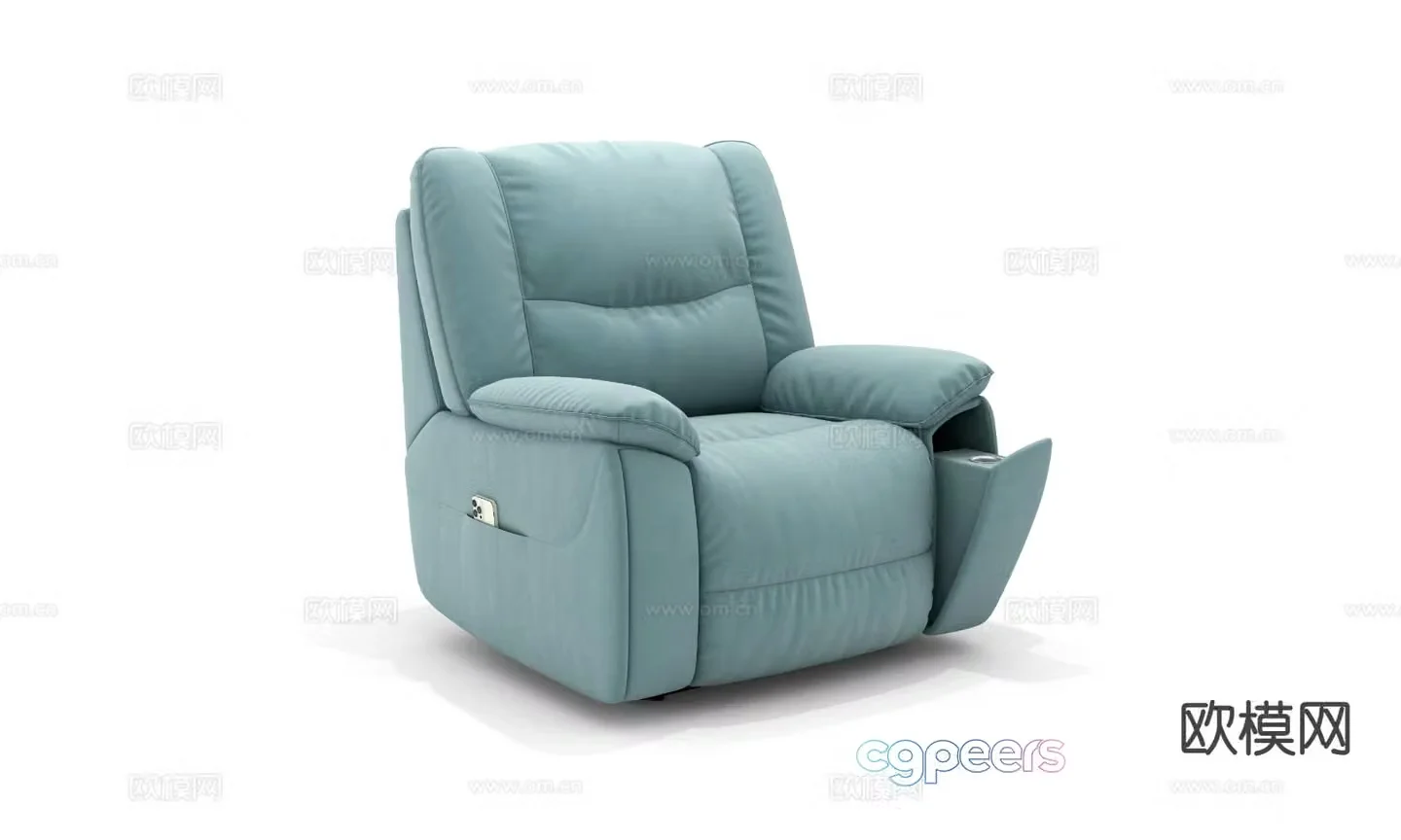 Electric function chair massage sofa massage chair 3d model