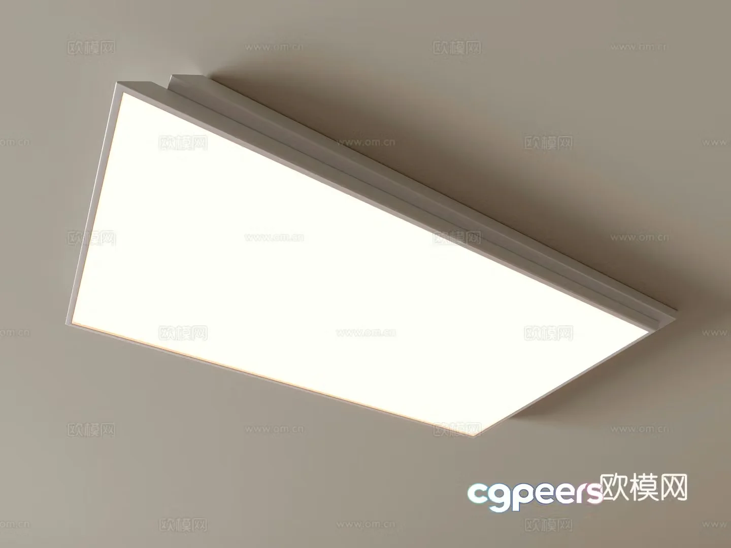 Modern ceiling lamp Geometric ceiling lamp Bedroom lamp Artistic shaped lamp Fashion living room lamp 3D model