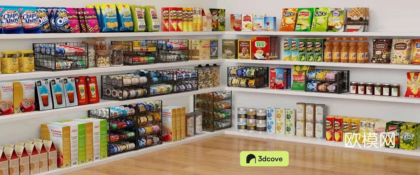 Supermarket snack shelves convenience store medicinal beverages food display rack pharmacy toy display rack cashier shelves