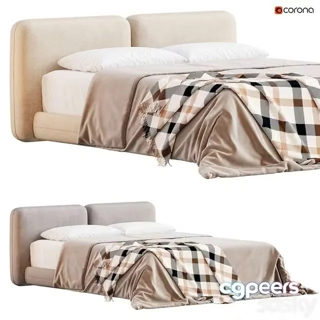 3ds Max Free – Delavega Bed KDP 02