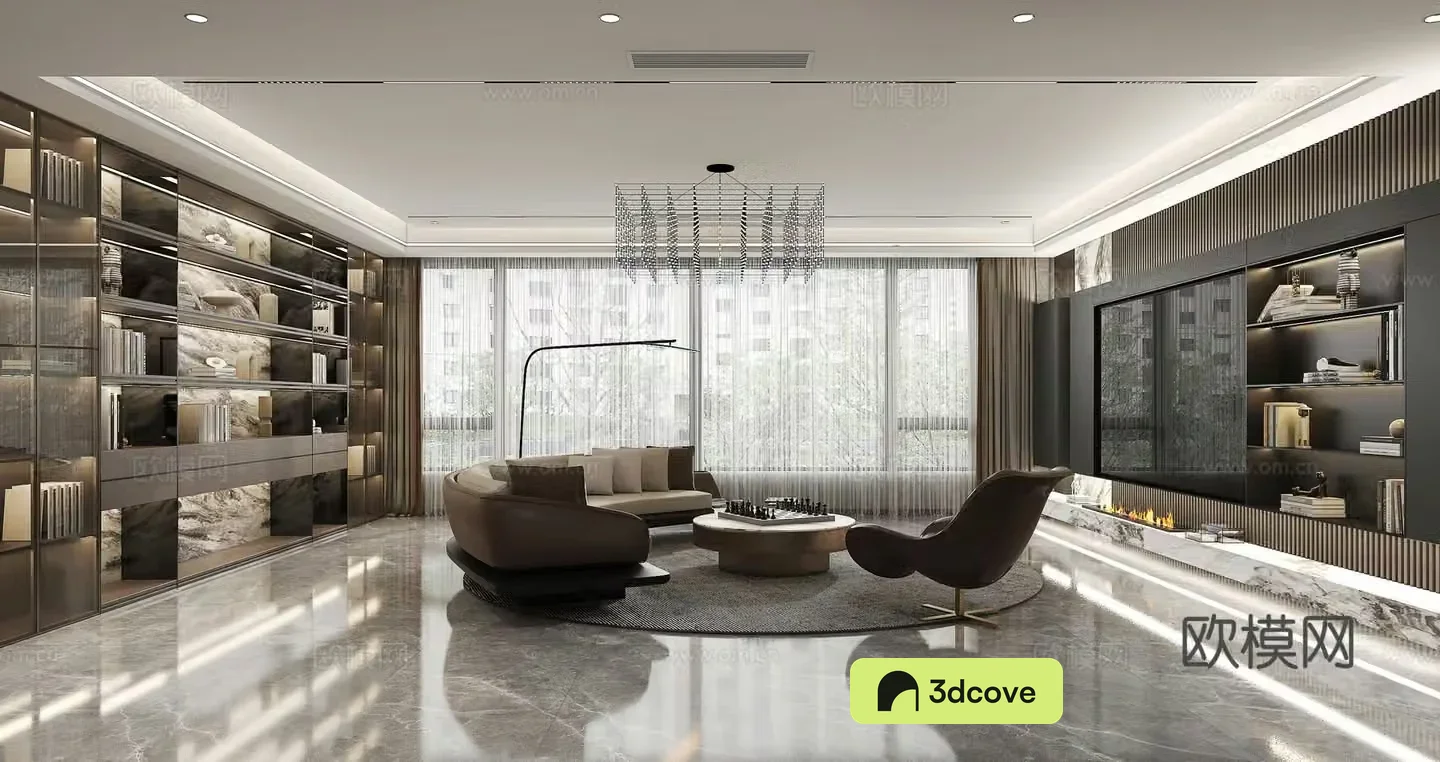 Living and dining room furniture combination accessories