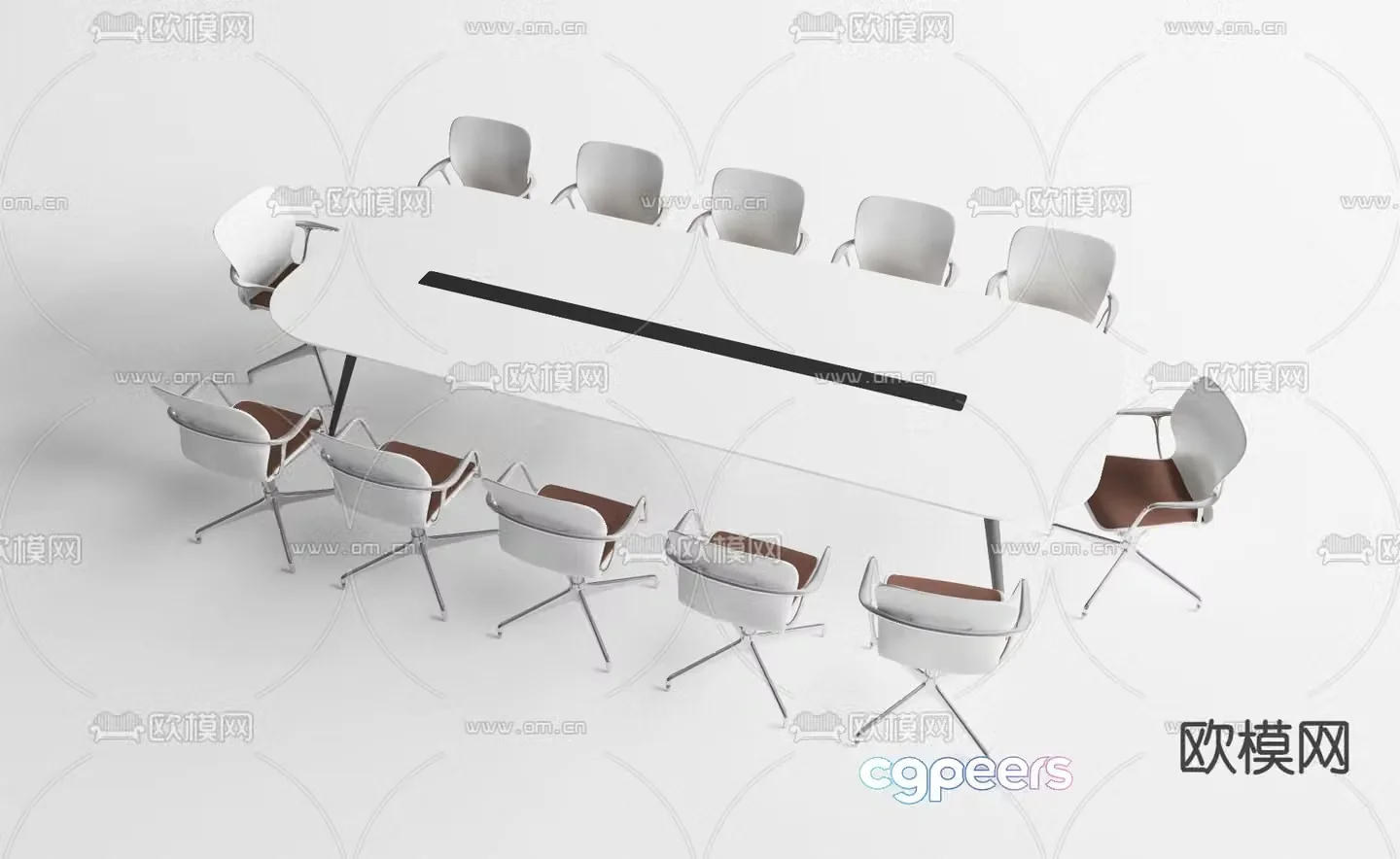 conference table conference table 3d model