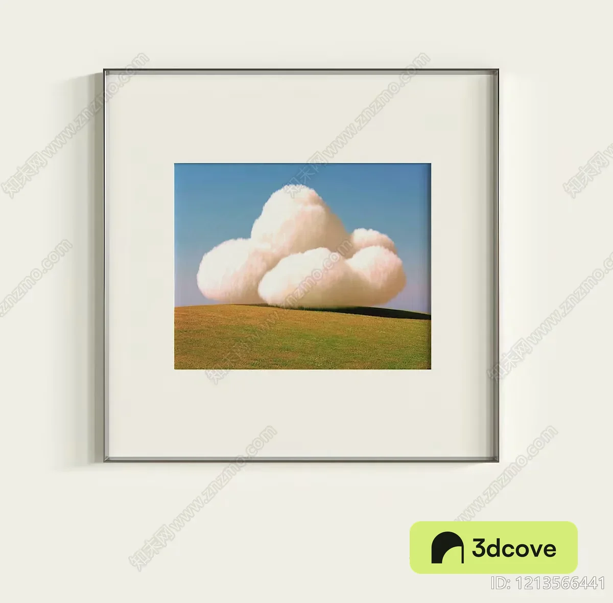 Modern White Frame