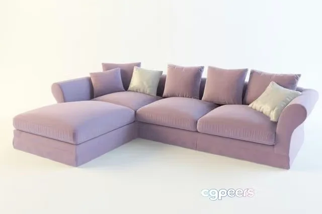 3ds Max Free – Valmori Bellagio, sofa