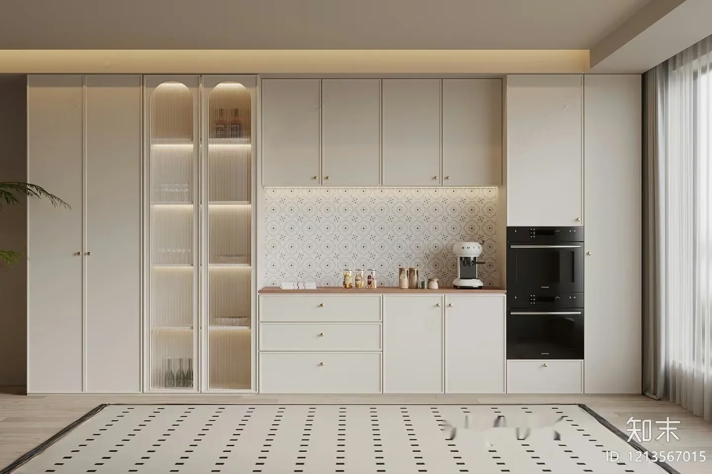 A Modern Kitchen 3D Model – 22181 – VRAY Render