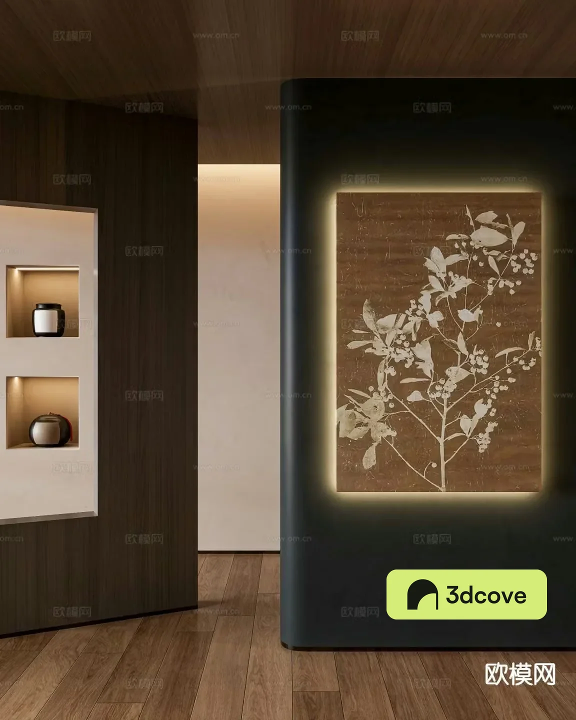 Wabi-sabi art painting decorative painting