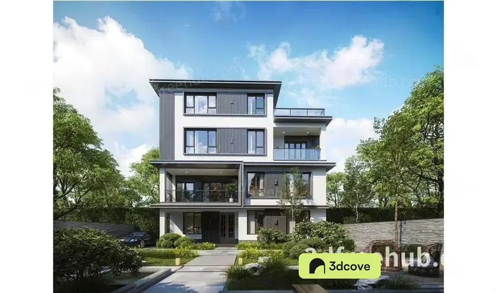 Modern Multi-Story Home