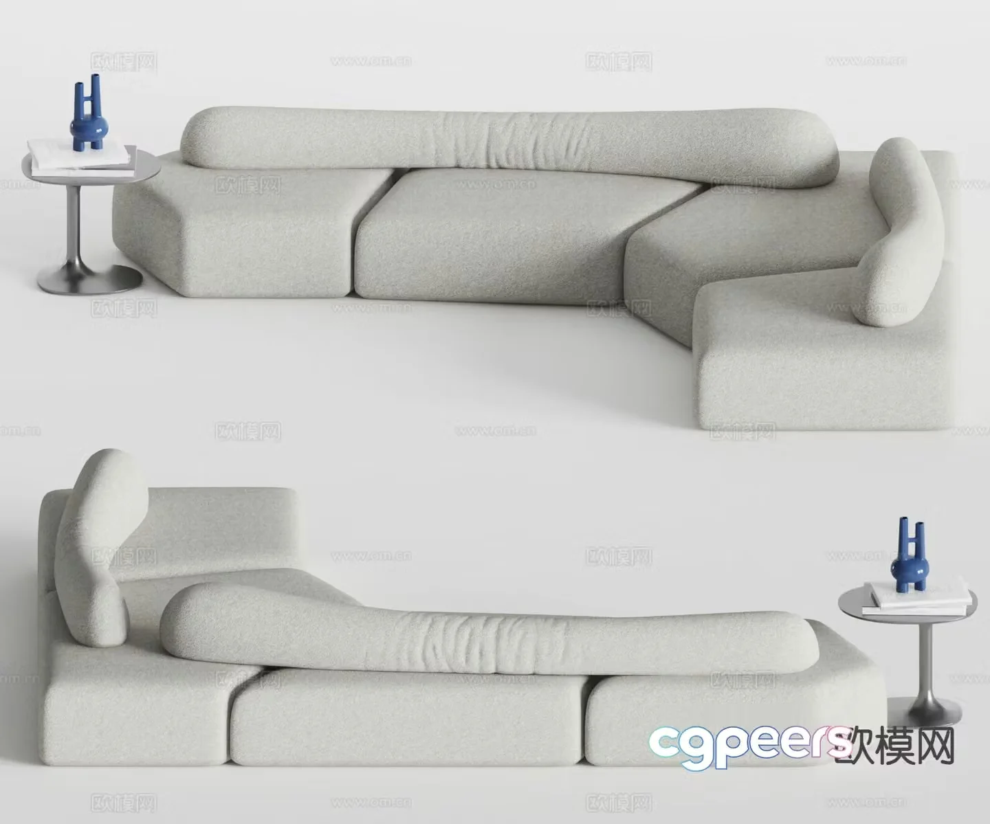 Stami corner sofa 3d model