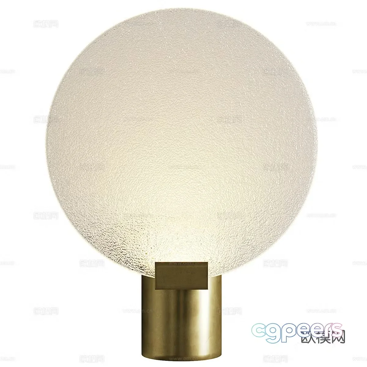 New Chinese Light Luxury CTO Lighting Nimbus Wall Lighting 3D Model