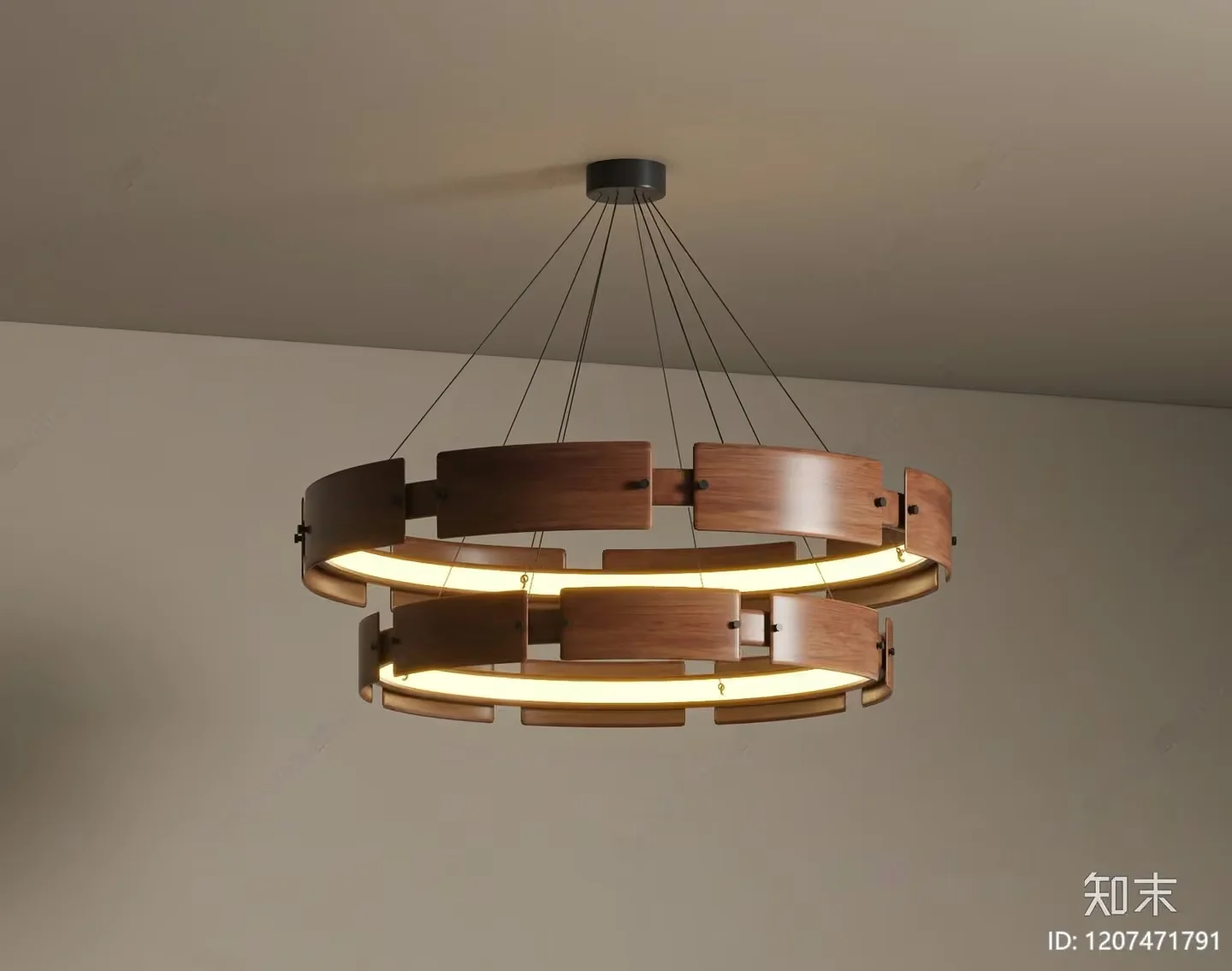 A Modern Light Fixture 3D Model – 1085 – VRAY Render