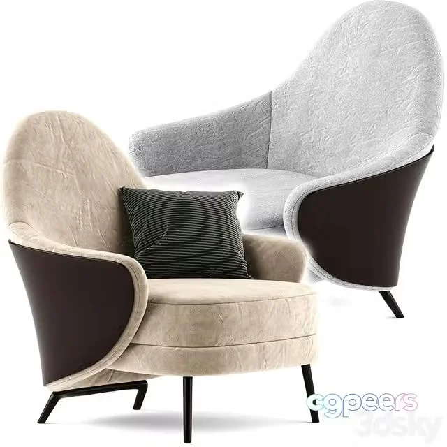 3ds Max Free – minotii angie armchair