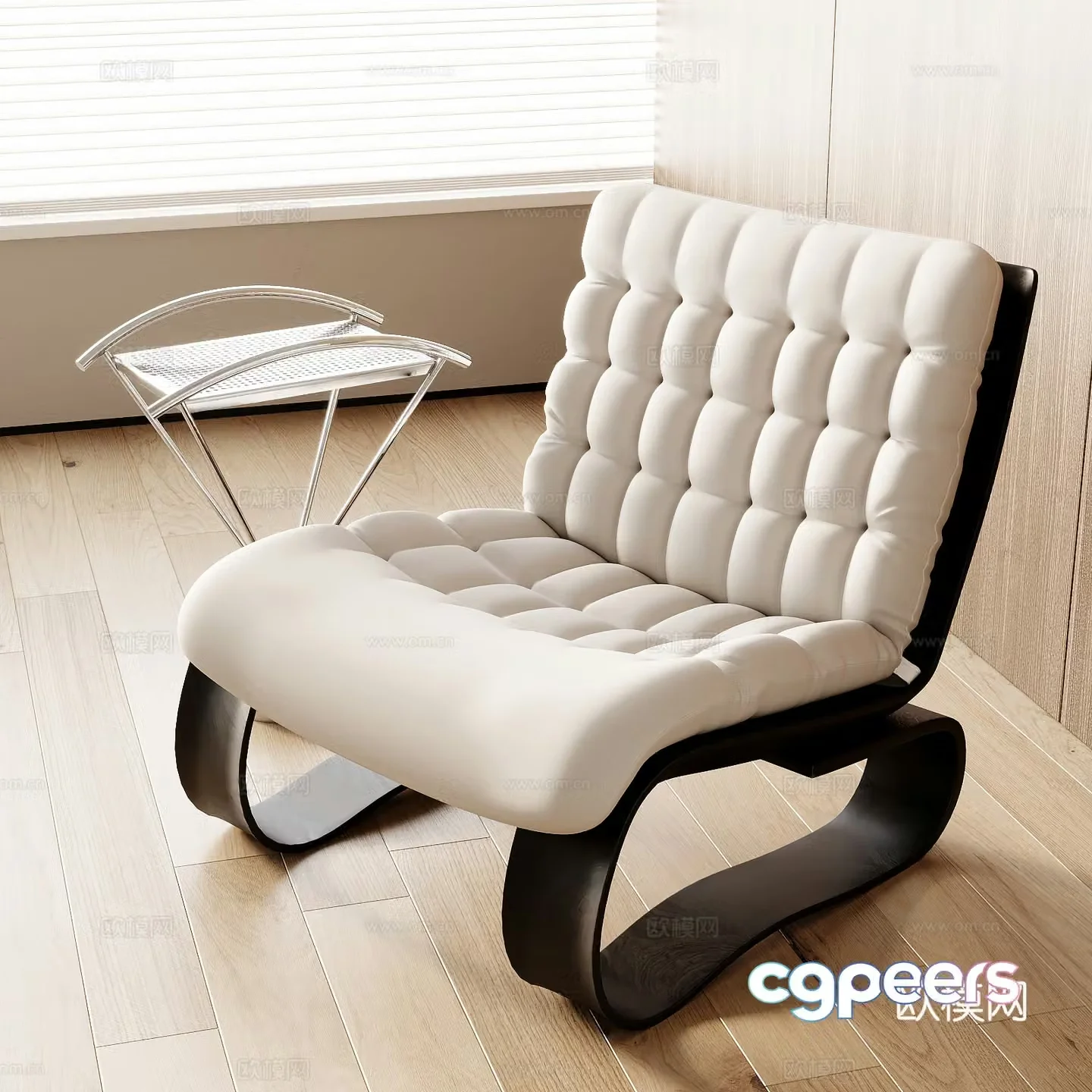Modern leisure chair 3d model