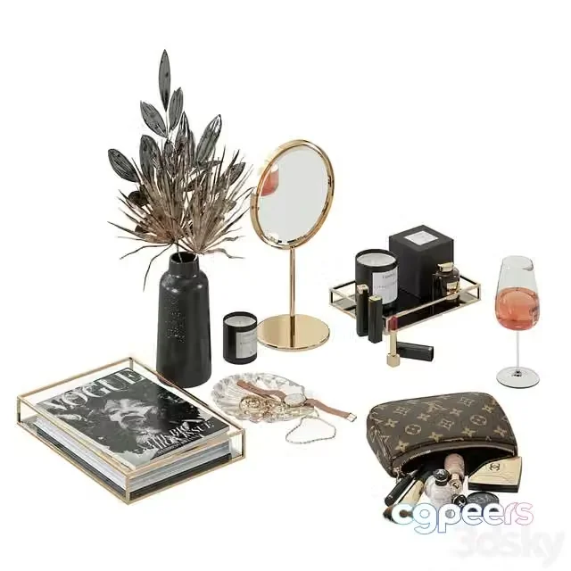 3ds Max Free – Makeup set