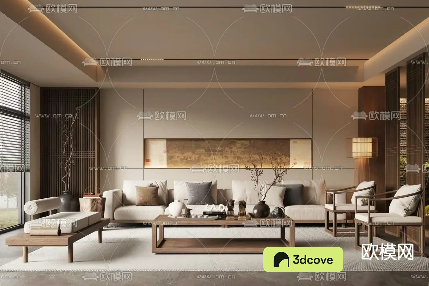 New Chinese living room