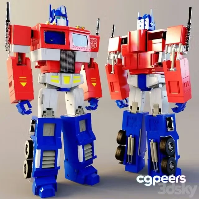 3ds Max Free – Of Optimus Prime