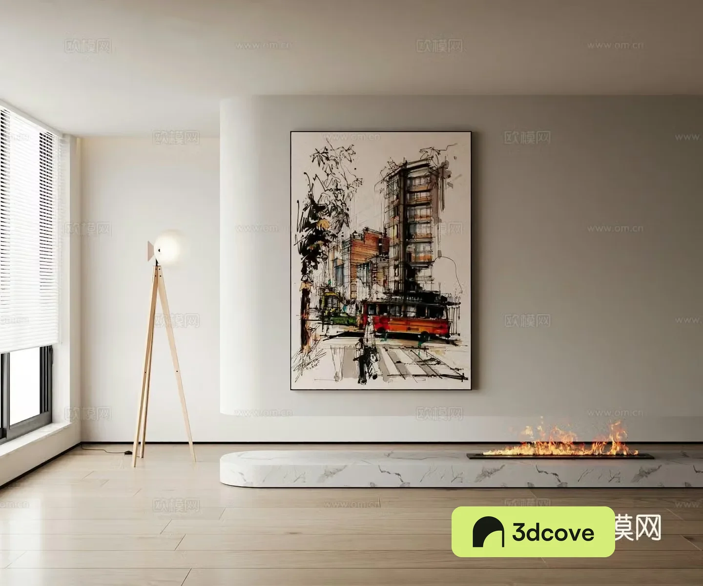 Modern decorative painting