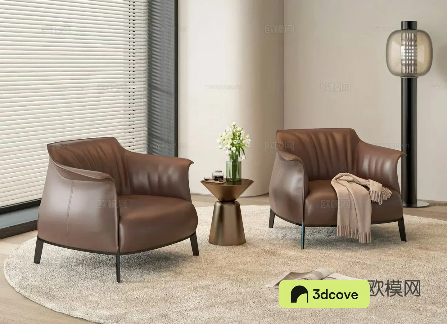 Italian sofa chair leisure chair