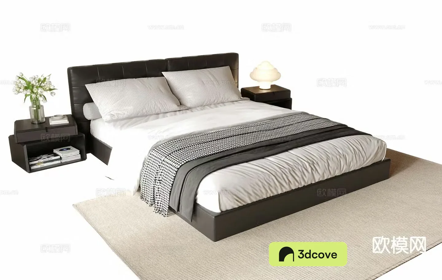 Italian double bed