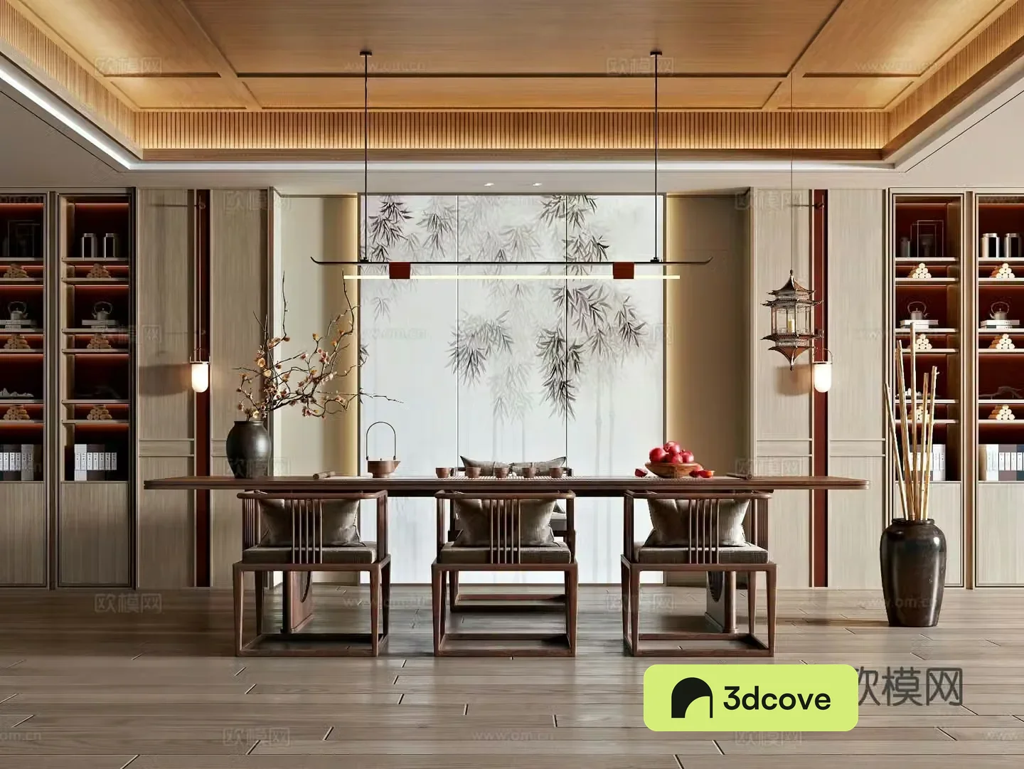 New Chinese tea room