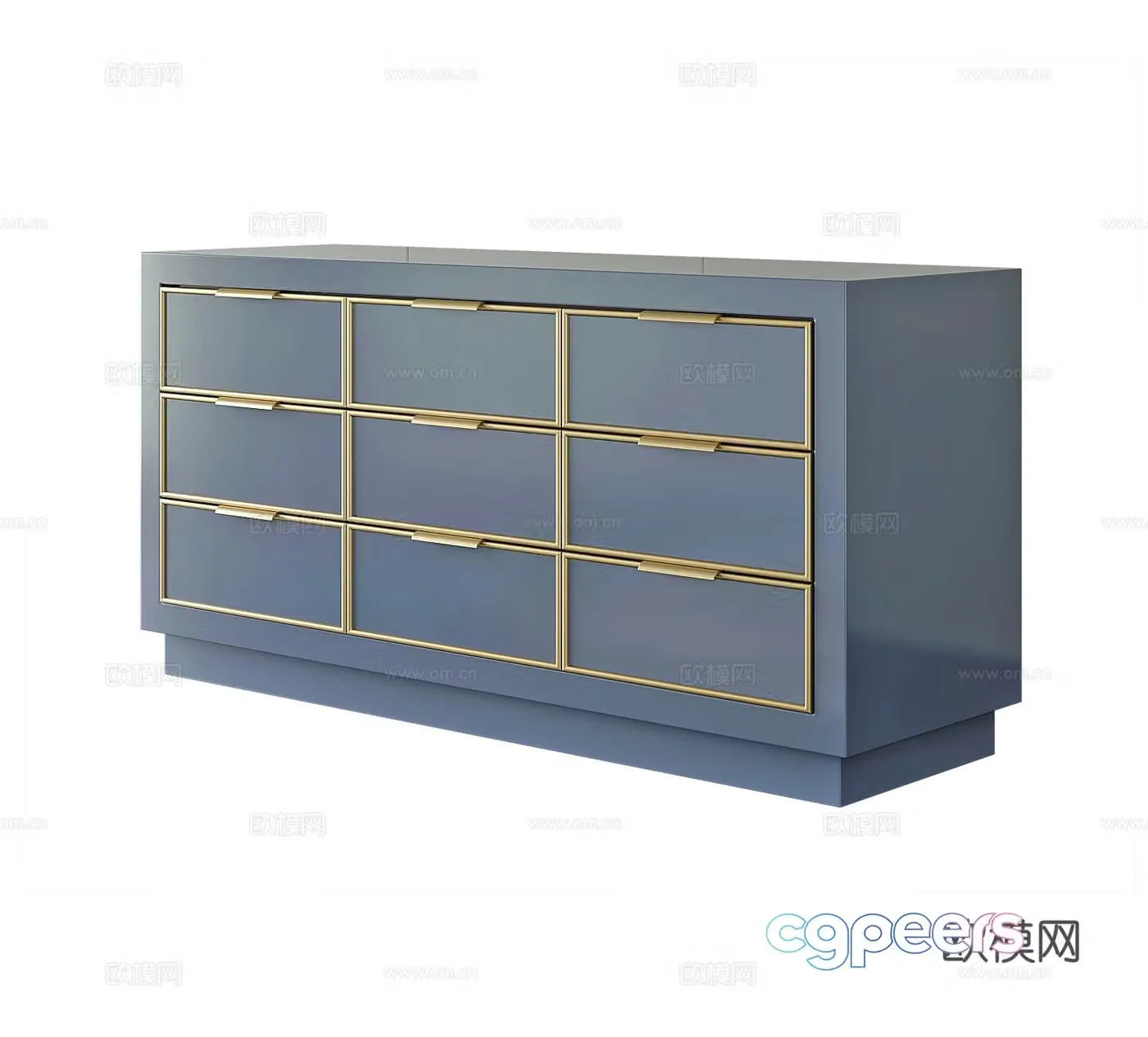 Modern sideboard 3D model