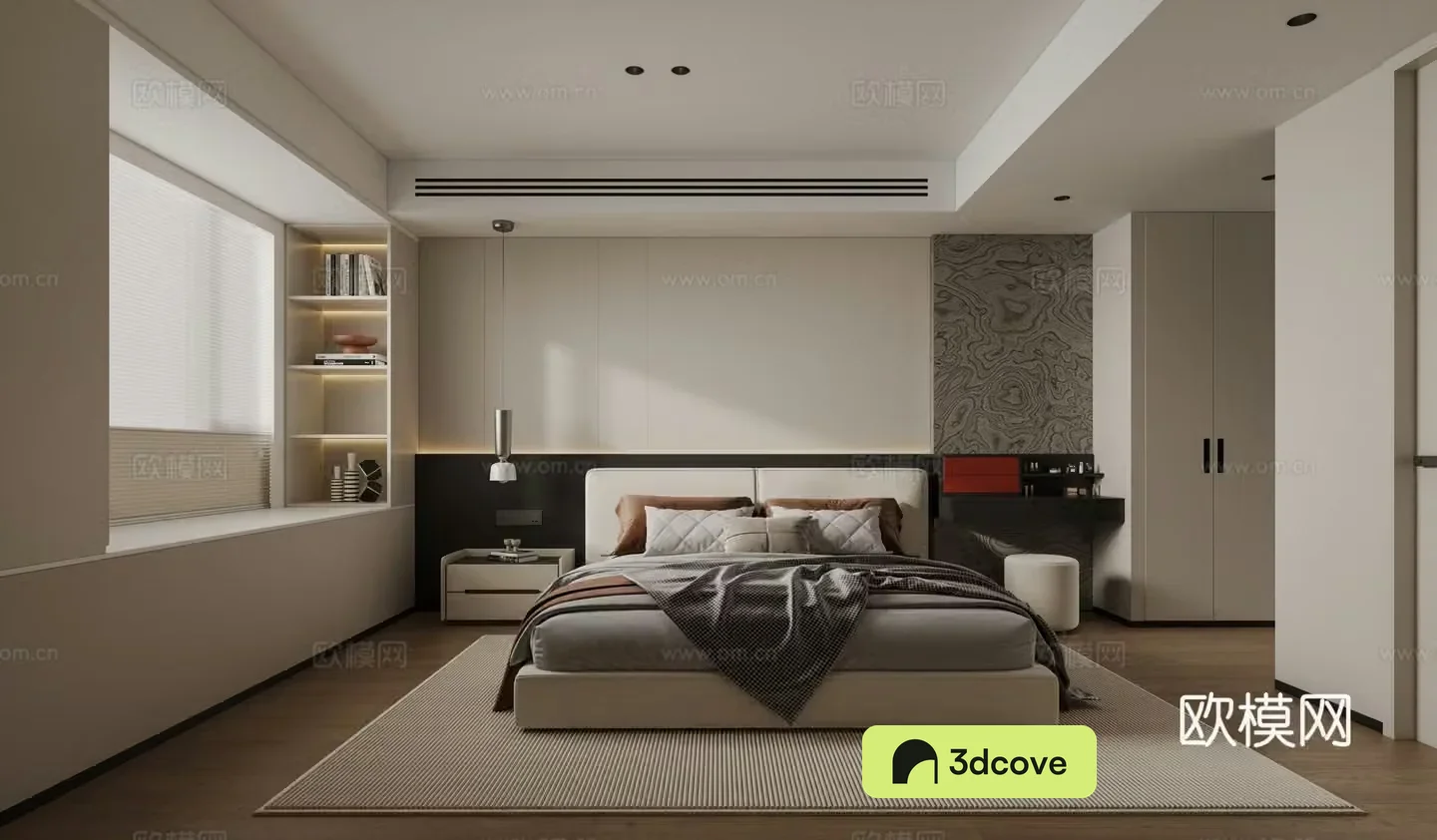 Modern bedroom