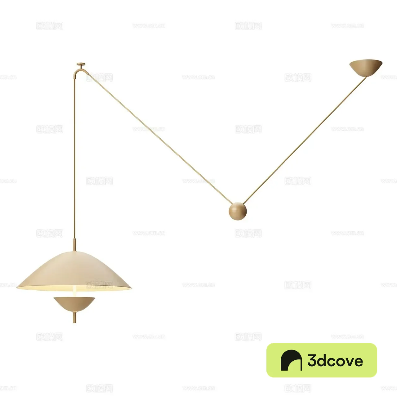 Gold Light Fixture