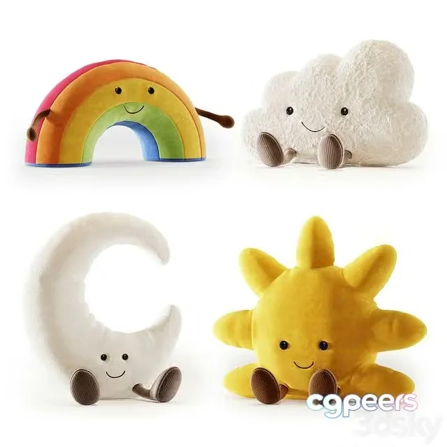 3ds Max Free – Plush Toys 29
