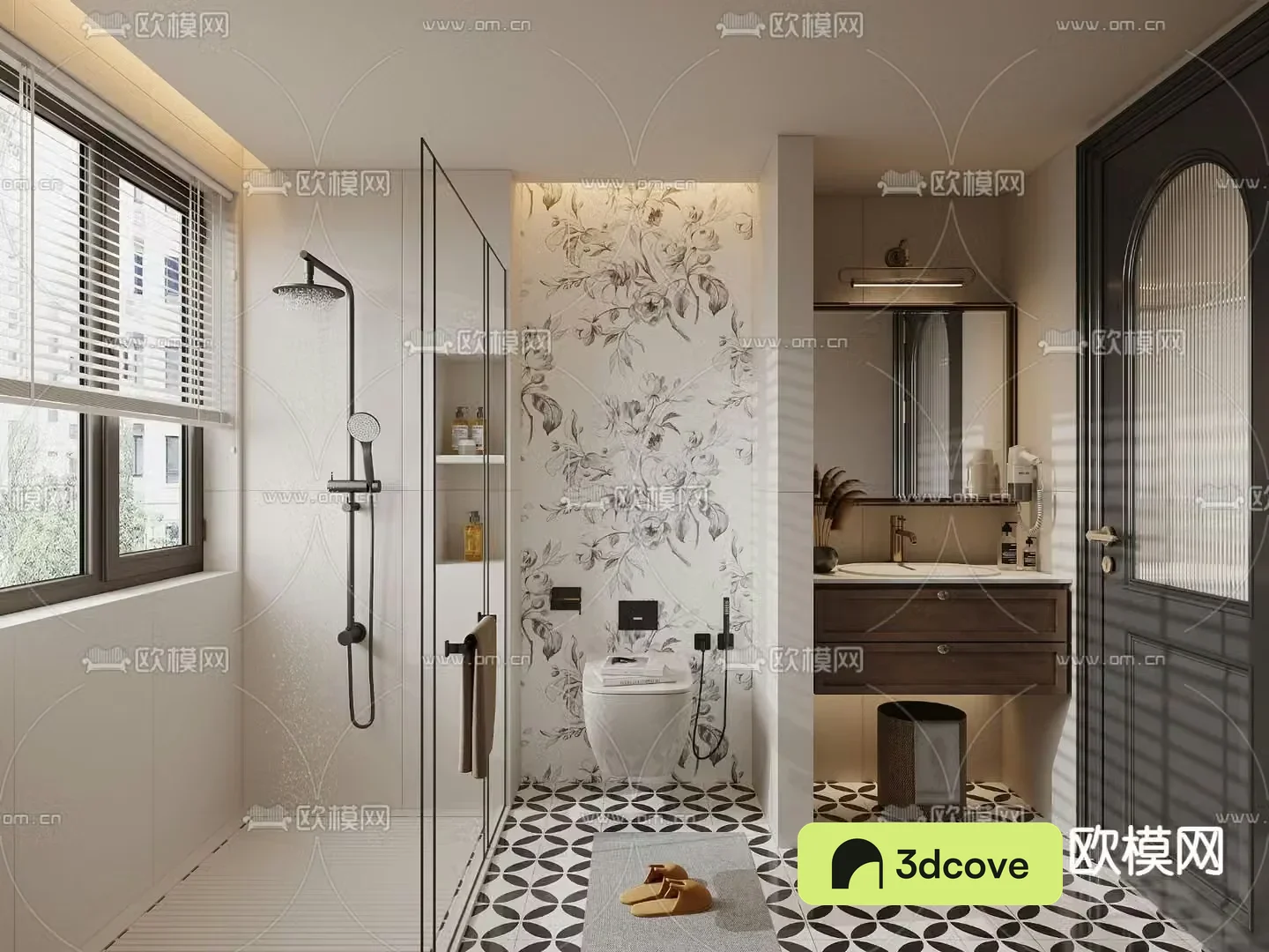 French bathroom toilet