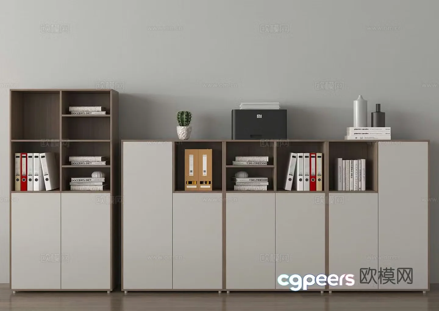 File cabinet File cabinet Information cabinet Storage cabinet Office cabinet 3D model
